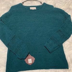 Knox Rose Emerald Green Sweater